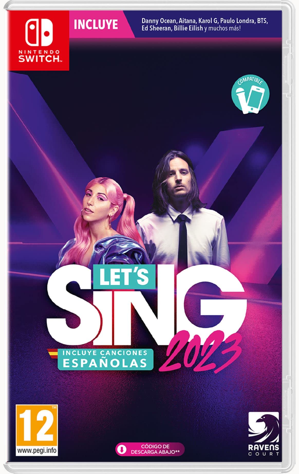 Let'S Sing 2023 Incluye Canciones EspañOlas - NINTENDO SWITCH - PAL ESP - Nuevo Let'S Sing 2023 Incluye Canciones EspañOlas - NINTENDO SWITCH - PAL ESP - Nuevo